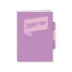 Picture of A5 PROJECT PAD SPIRAL NOTEBOOK LILAC/PINK W/3 DIVIDERS 100PG